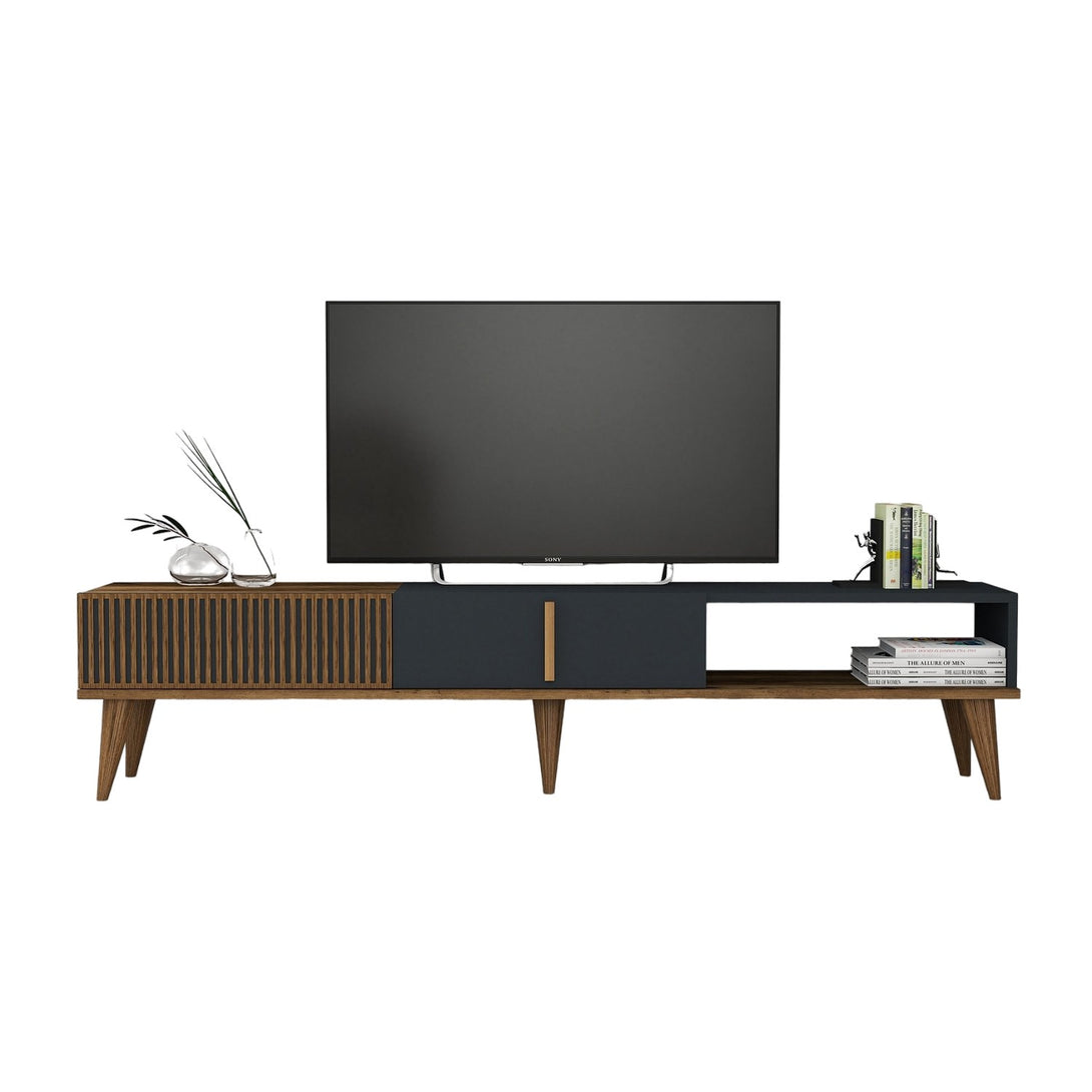 TV ormarić Milan Alt - Walnut, Anthracite-Vasdom.hr