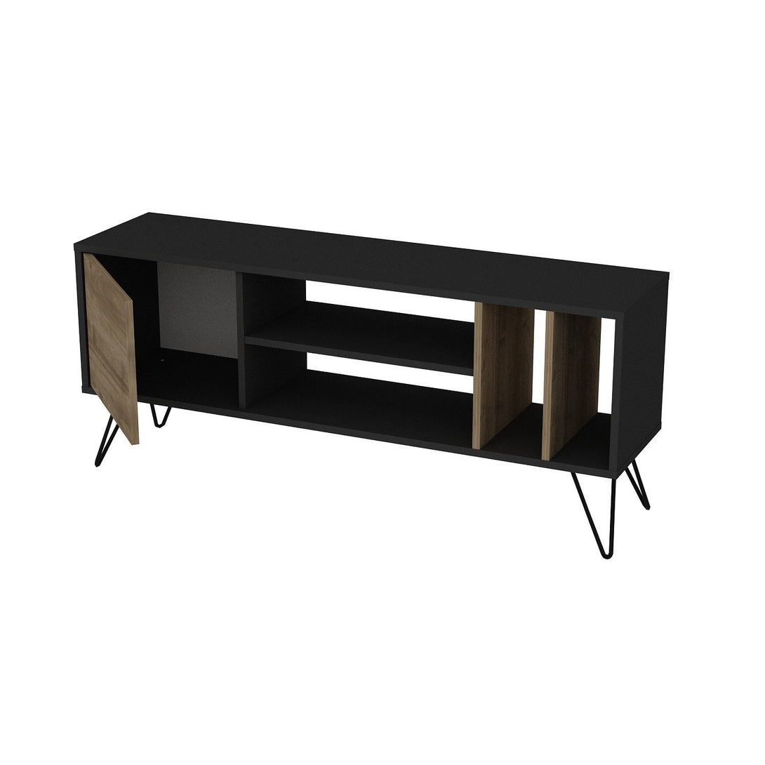 TV ormarić Mistico (140) - Walnut, Black-Vasdom.hr
