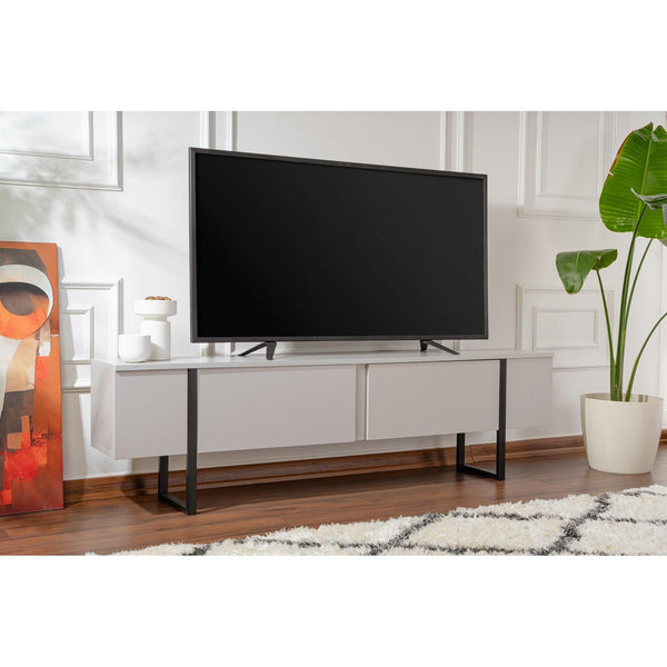 TV ormarić Serenity - Grey, Black-Vasdom.hr