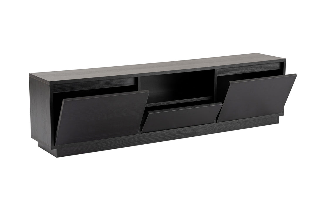 TV ormarić Vanguard - Wood Black-Vasdom.hr