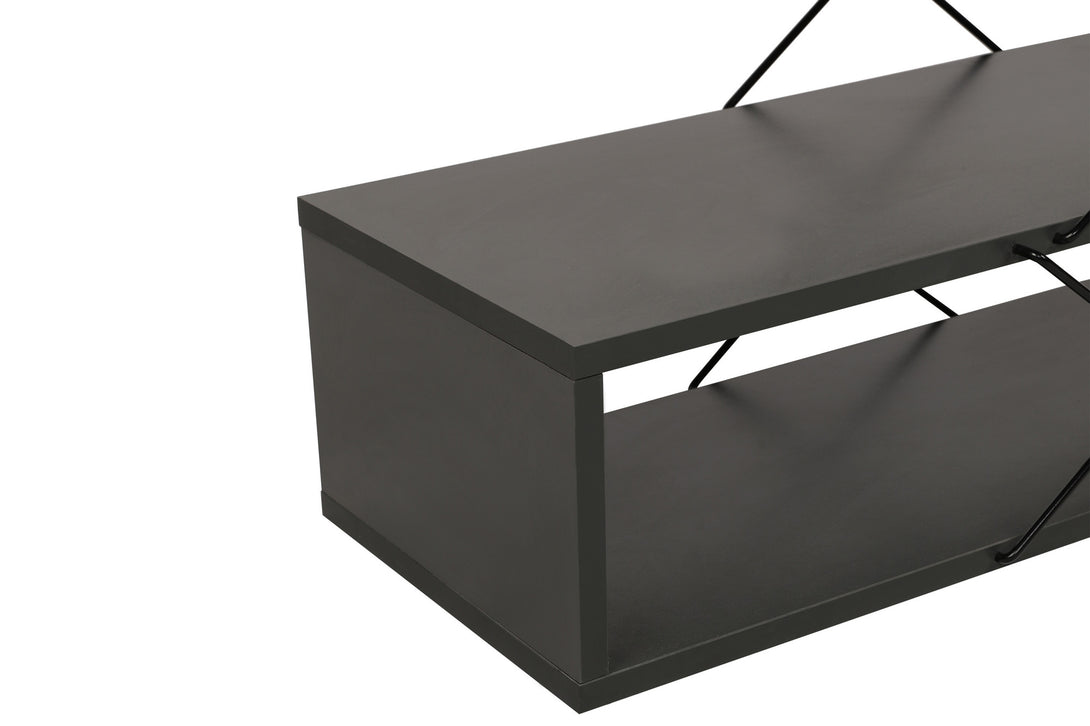 TV ormarić Zigzag - Anthracite-Vasdom.hr