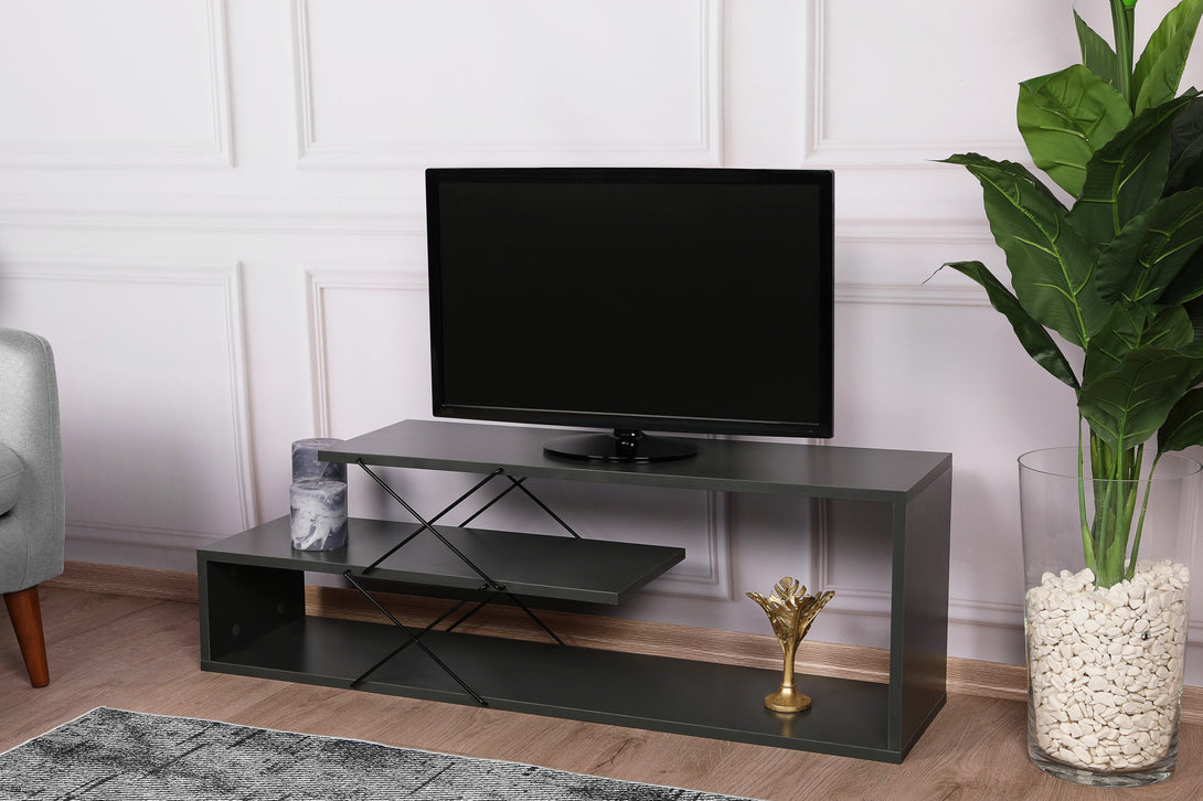 TV ormarić Zigzag - Anthracite-Vasdom.hr