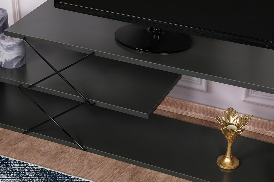 TV ormarić Zigzag - Anthracite-Vasdom.hr