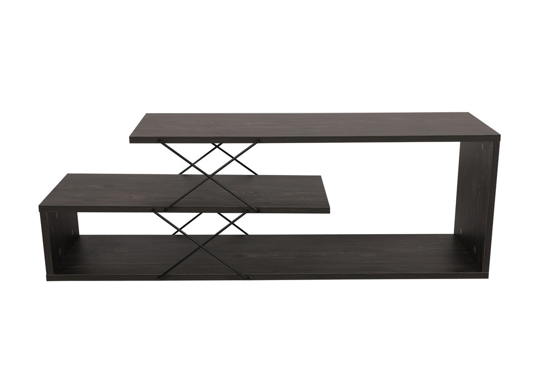 TV ormarić Zigzag - Dark Brown-Vasdom.hr