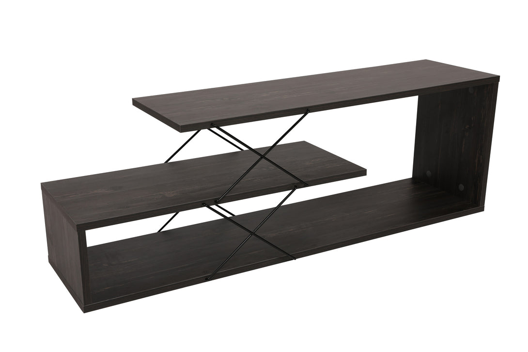 TV ormarić Zigzag - Dark Brown-Vasdom.hr