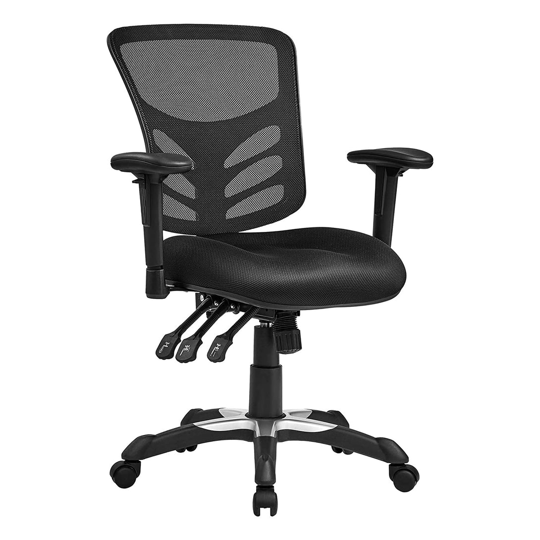Uredska stolica, Ergonomska okretna stolica, podesiva visina stolice | SONGMICS-Vasdom.hr