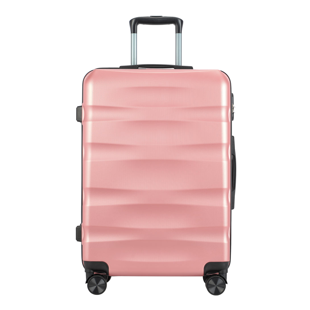 WAVE kofer srednje veličine na 4 dvostruka kotača, roze zlato | BONTOUR-Vasdom.hr