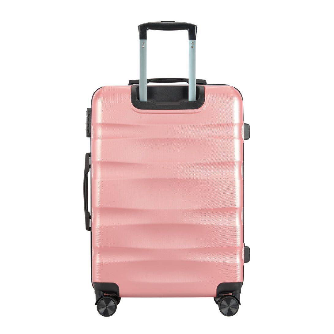 WAVE kofer srednje veličine na 4 dvostruka kotača, roze zlato | BONTOUR-Vasdom.hr