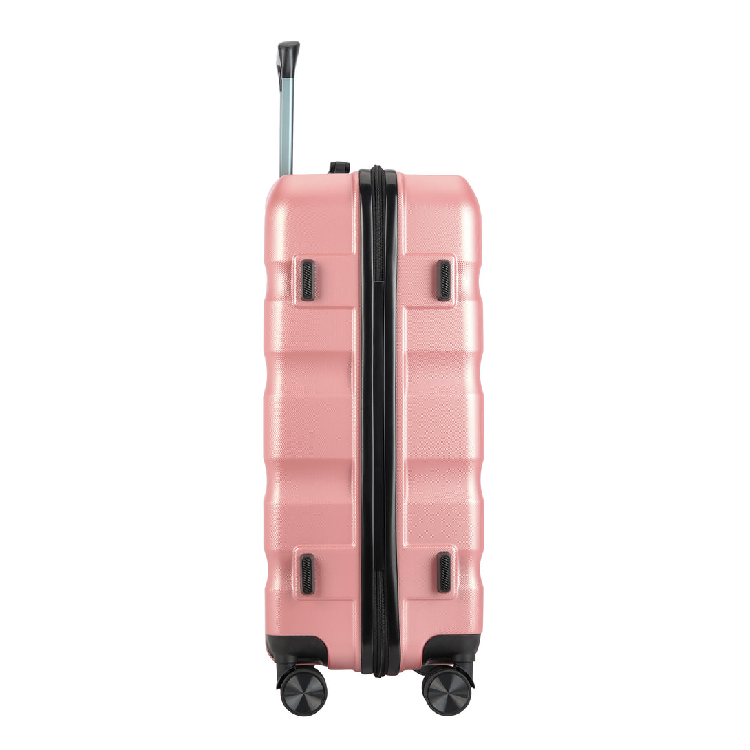 WAVE kofer srednje veličine na 4 dvostruka kotača, roze zlato | BONTOUR-Vasdom.hr