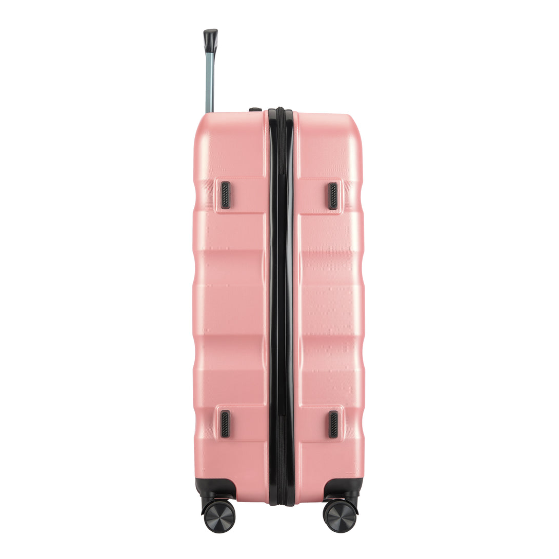 WAVE veliki kofer na 4 dvostruka kotača, roze zlato | BONTOUR-Vasdom.hr