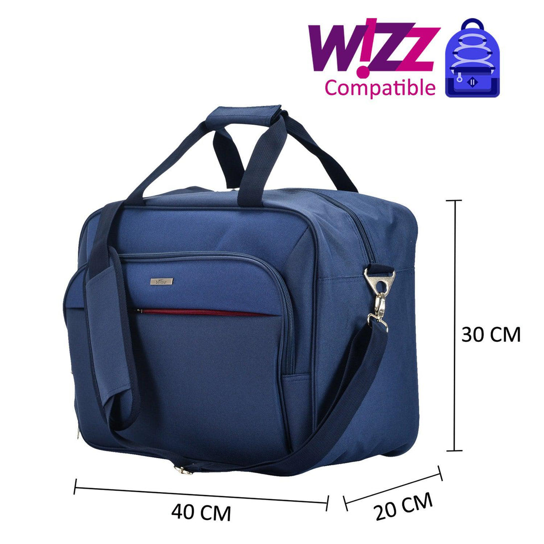 Wizzair kabinska torba 40x30x20 cm ručna prtljaga, Bontour AIR putna torba, plava-Vasdom.hr