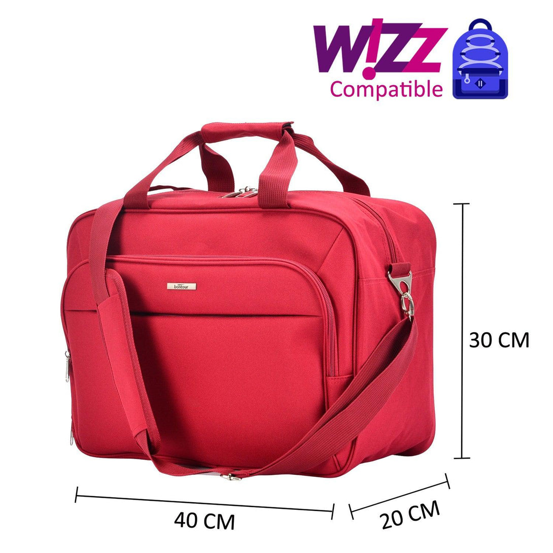 Wizzair kabinska torba 40x30x20 cm ručna prtljaga, torba za sport, crvena | BONTOUR-Vasdom.hr