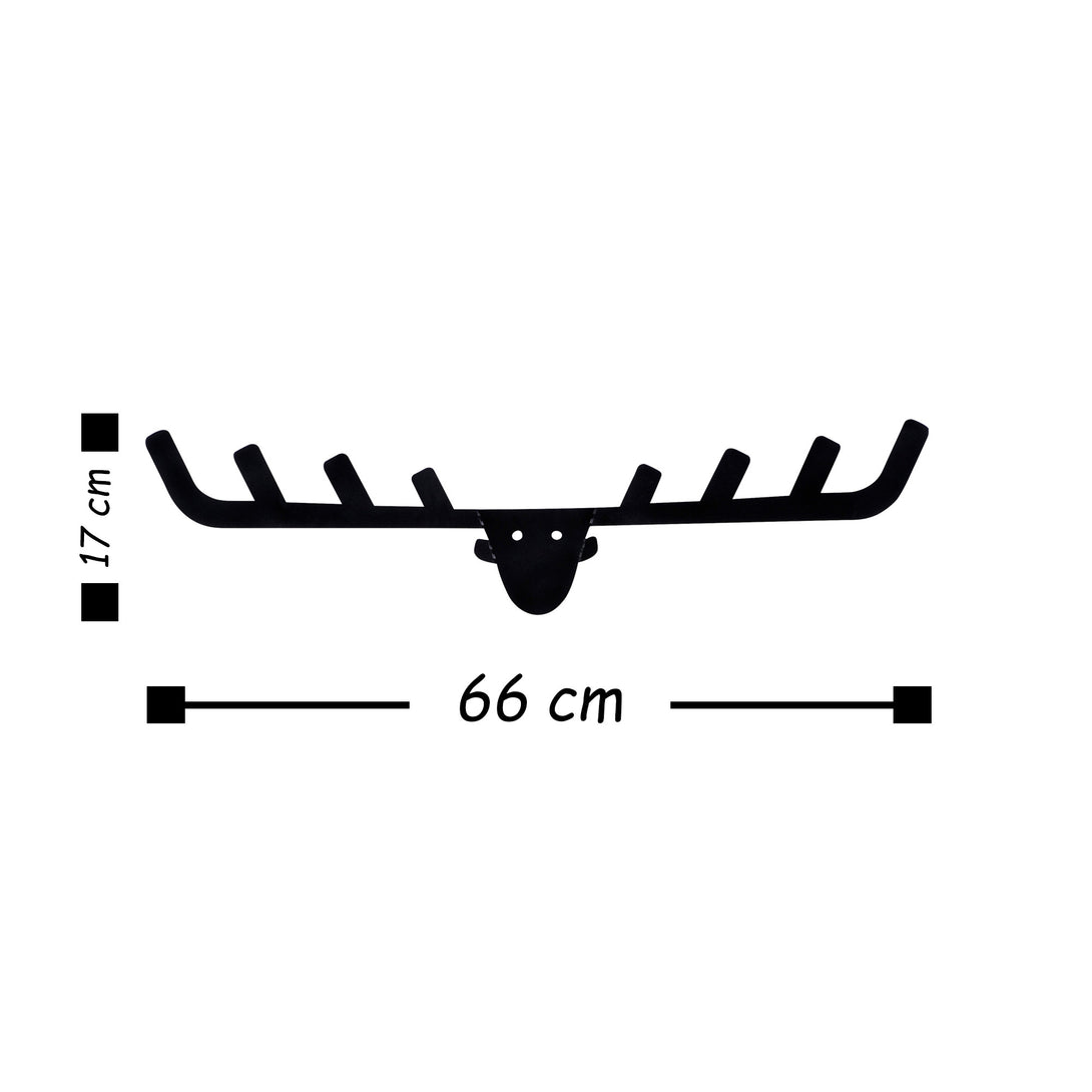 Zidna dekoracija - Fém fali akasztó, Antler-Vasdom.hr