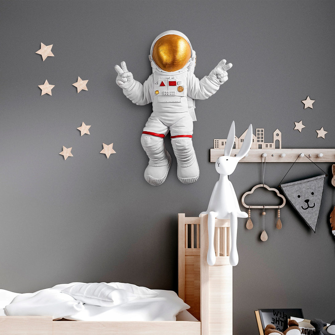 Zidna dekoracija, Peace Sign Astronaut - 1-Vasdom.hr