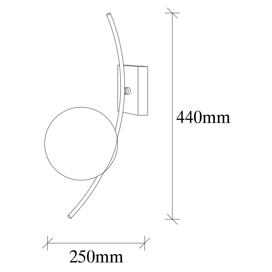 Zidna lampa Hilal - 3821-Vasdom.hr