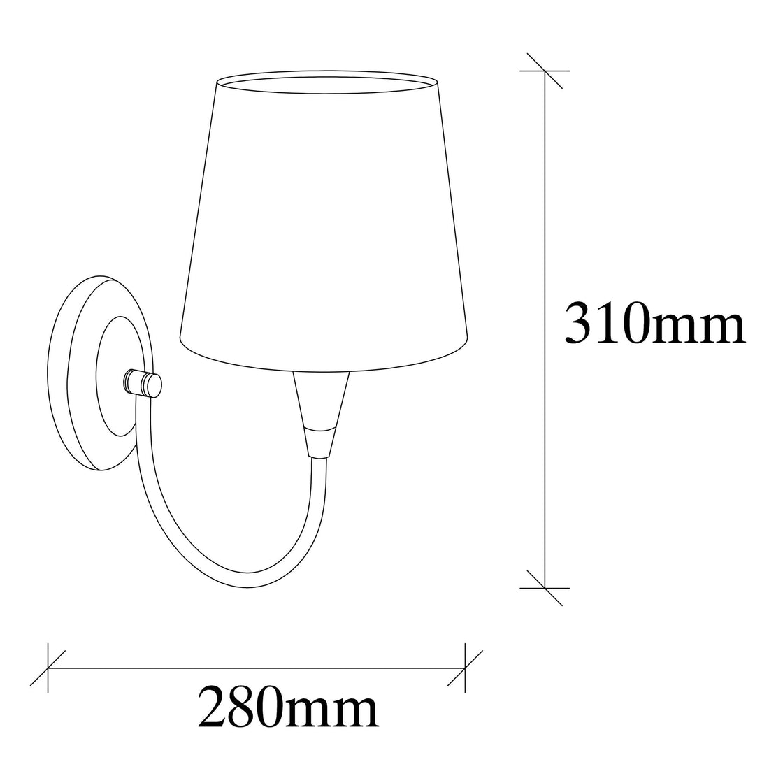 Zidna lampa Pardo - 3031-Vasdom.hr