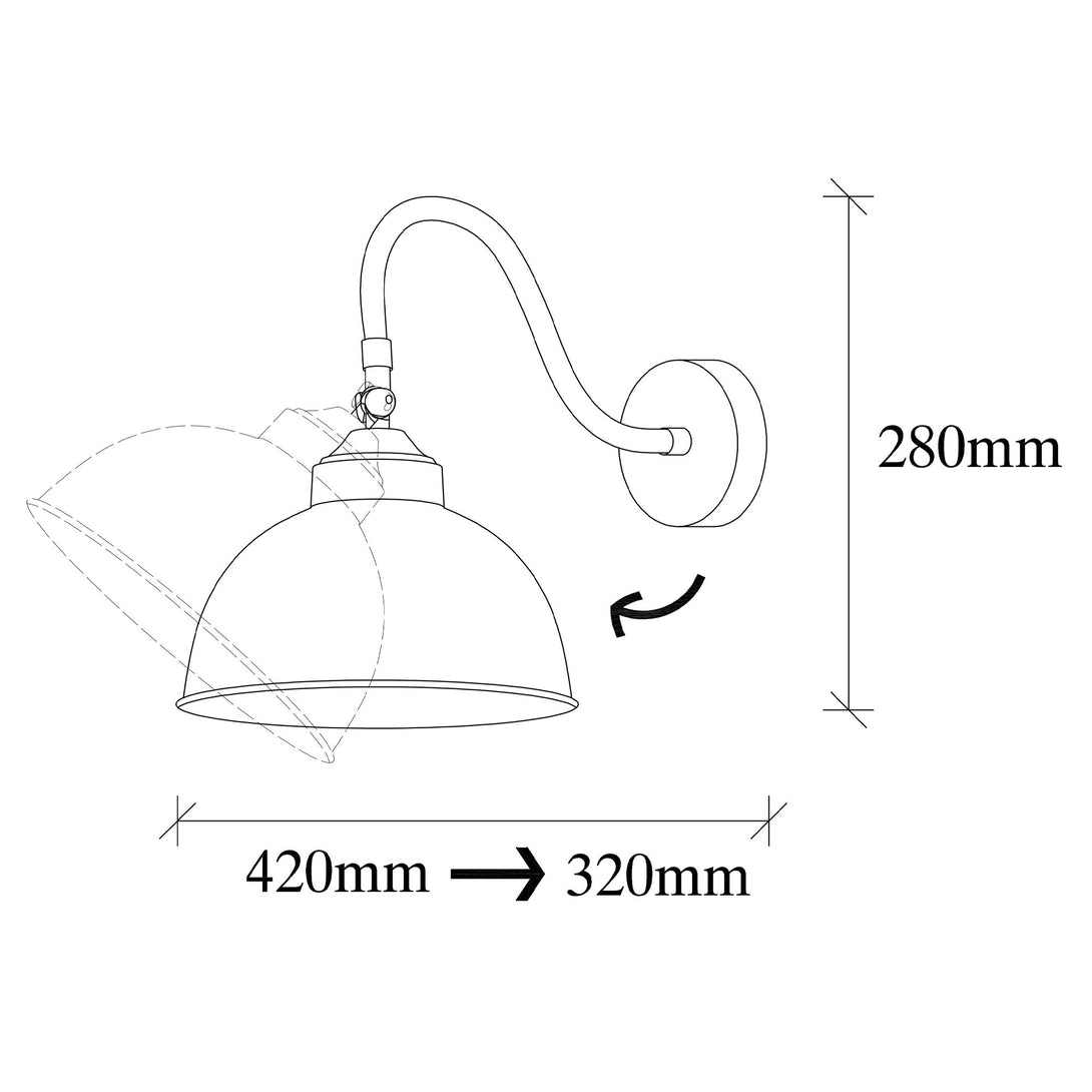 Zidna lampa Sağlam - 3742-Vasdom.hr