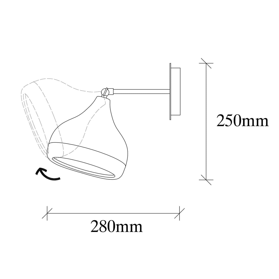 Zidna lampa Yıldo - 6901-Vasdom.hr