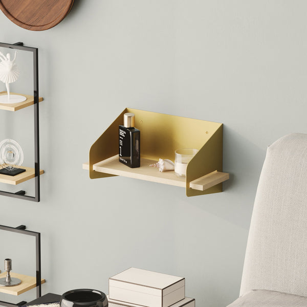 Zidna polica Medıum Arm - Gold-Vasdom.hr