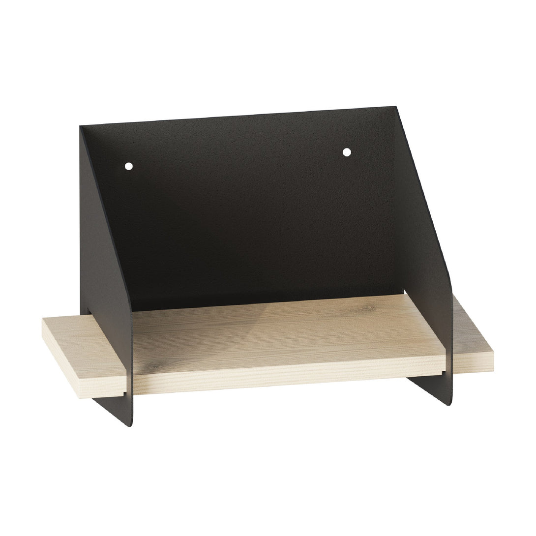 Zidna polica Short Arm - Black-Vasdom.hr