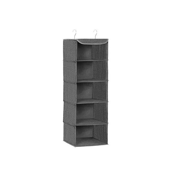 Organizator za odjeću u ormaru 30 x 90 x 30 cm, sivi | SONGMICS-Vasdom.hr