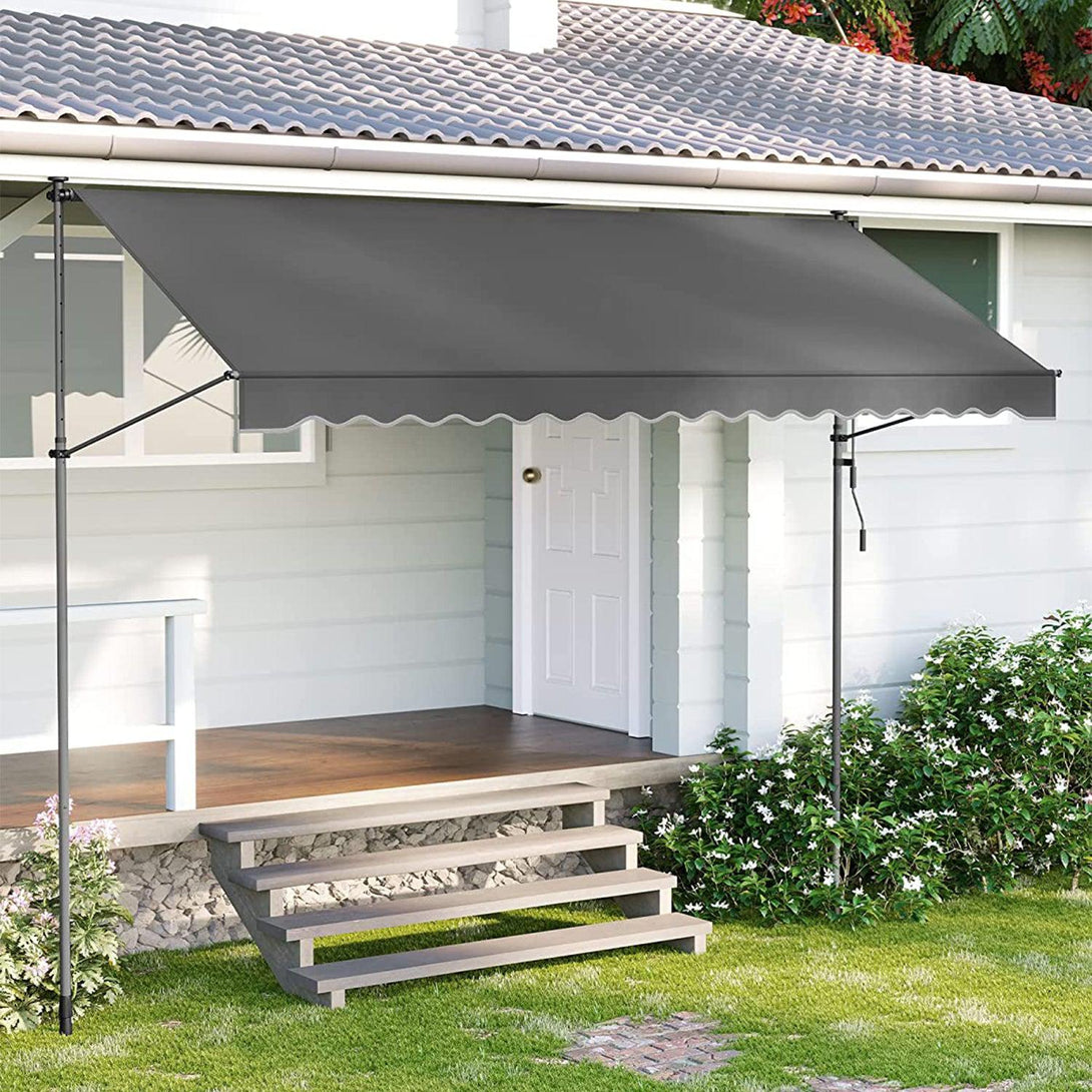 Tenda na rolo, 350 x 130 cm, antracit | SONGMICS-Vasdom.hr